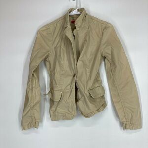 Allen B. By Allen Schwartz Tan Lightweight Jacket